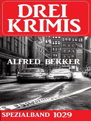 cover image of Drei Krimis Spezialband 1029